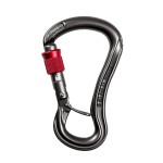 Karabinek wspinaczkowy Ocun Condor HMS Screw anthracite/red