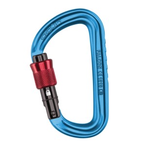 Karabinek wspinaczkowy Ocun Falcon Screw blue/red