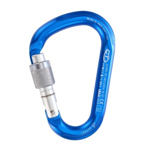 Karabinek wspinaczkowy Climbing Technology Snappy HMS SG blue