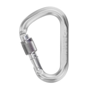 Karabinek wspinaczkowy Climbing Technology Snappy HMS SG silver