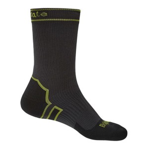 Skarpety trekkingowe wodoodporne Bridgedale StormSock Light Weight Ankle grey/lime