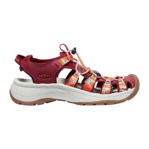 Sandały Damskie Keen Astoria West orange wave/red
