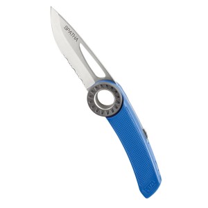 NÓŻ PETZL SPATHA blue