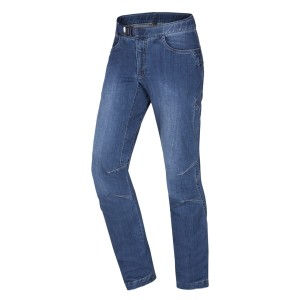 Spodnie wspinaczkowe męskie Ocun Hurrikan Jeans middle blue