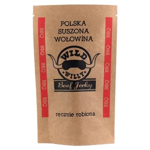 Suszona wołowina Wild Willy Beef Jerky BBQ 30 g