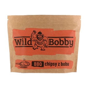Przekąska Wild Bobby Chipsy z bobu BBQ 100 g