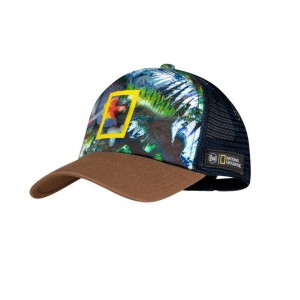 Czapka z daszkiem Buff® Trucker Cap National Geographic scarlett macaw