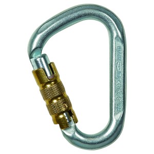 Karabinek Climbing Technology Snappy Steel CF TG (Triplex) - zinc plated