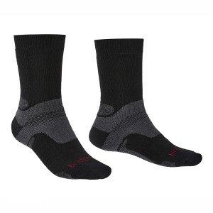 Skarpety trekkingowe męskie Bridgedale Hike Mid Weight Merino Performance Boot  black