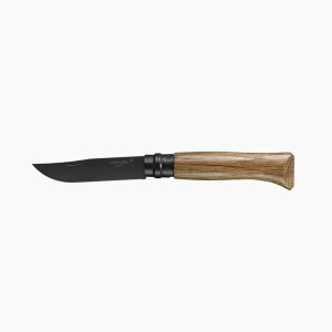 Nóż Opinel Inox n°08 Black Edition dąb