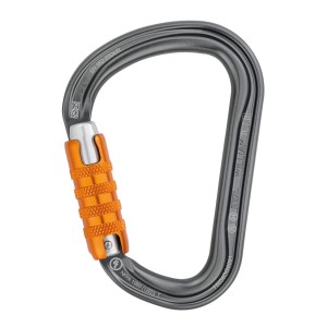 Karabinek Petzl William Triac-Lock grey/orange