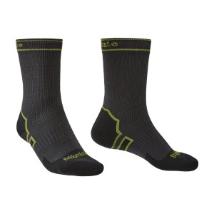 Skarpety trekkingowe wodoodporne Bridgedale StormSock Light Weight Boot grey/lime