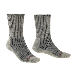 Skarpety trekkingowe męskie Bridgedale Hike Mid Weight Merino Comfort Boot stone grey