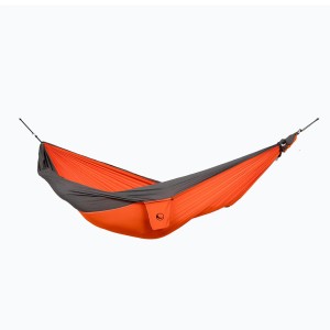 Hamak turystyczny Ticket To The Moon Hammock - Original orange / dark grey