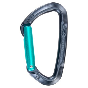 Karabinek wspinaczkowy Climbing Technology Lime Straight anthracite / aquamarine 